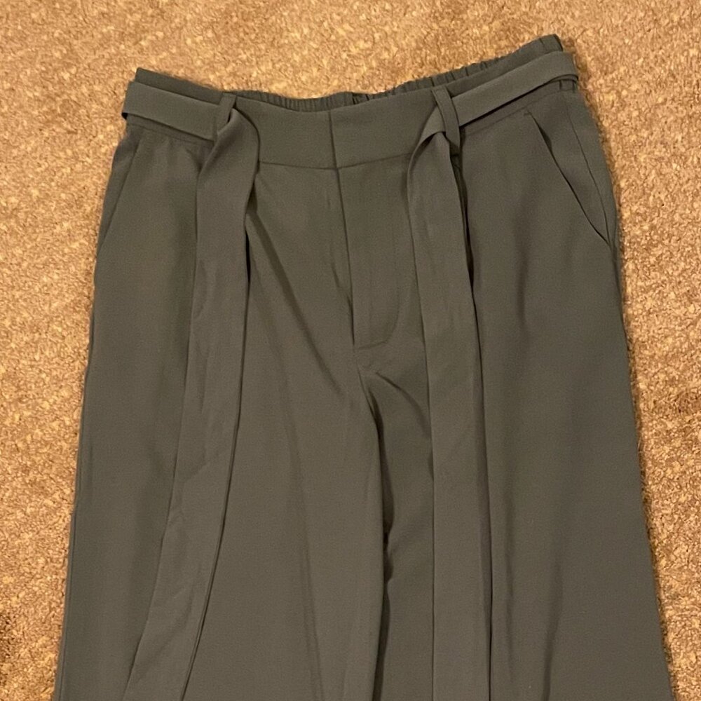 Modcloth Green Wide Leg Pants Size S - Picture 3 of 5